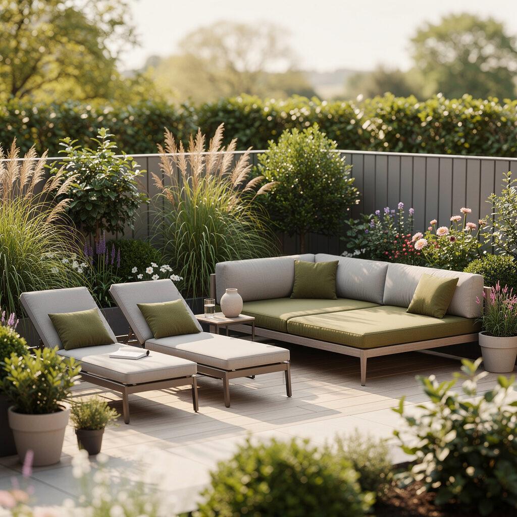 Zur Erholung im Garten gibt es Liegen und Daybeds von Gartenmöbel Maier