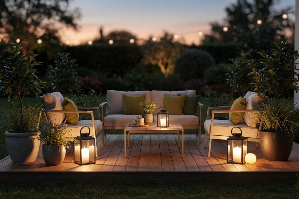 Dekoration und Ambiente für Gartenlounge – Gartenmöbel Maier zeigt