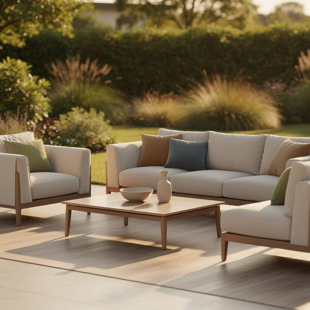 Komfortable Loungemöbel Sets für Terrasse und Garten – Materialangaben, Gartenmöbel Maier