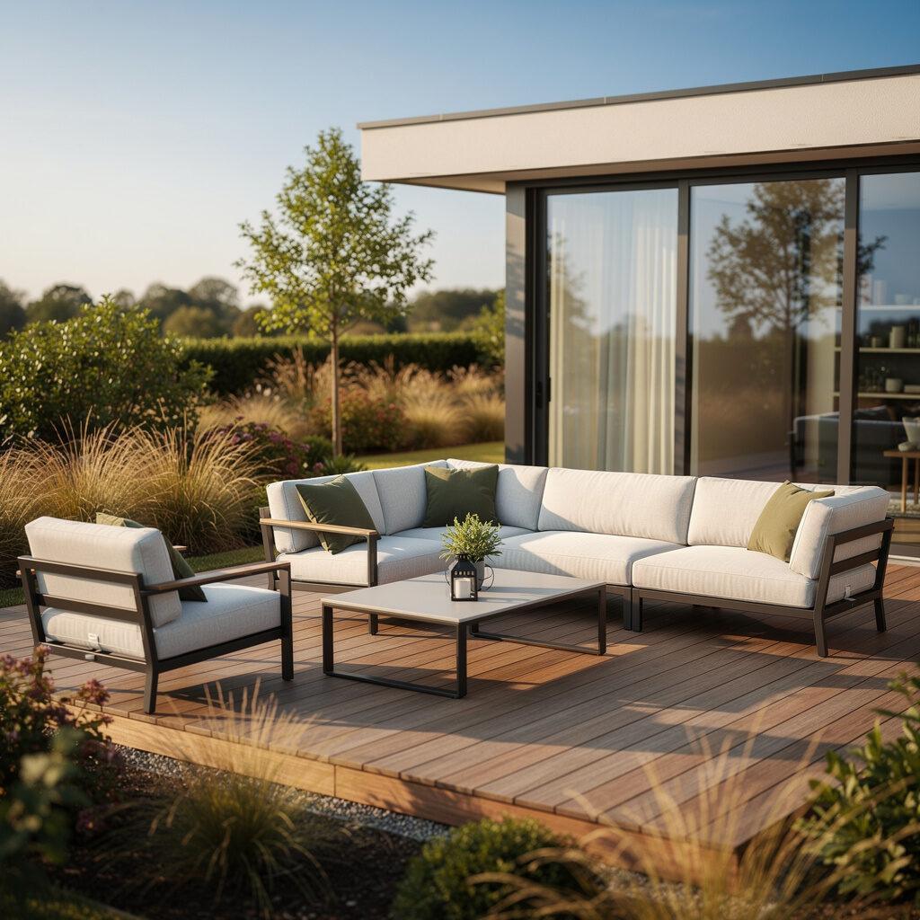 Sitzgruppen für die Terrasse richtig zusammenzustellen bei Gartenmöbel Maier