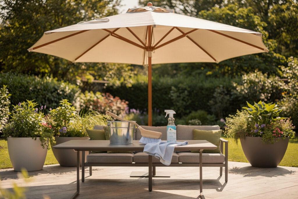 Gartenmöbel Maier bietet Sonnenschirme, Pflegeprodukte und Dekoration für Ambiente und Schutz im Außenbereich
