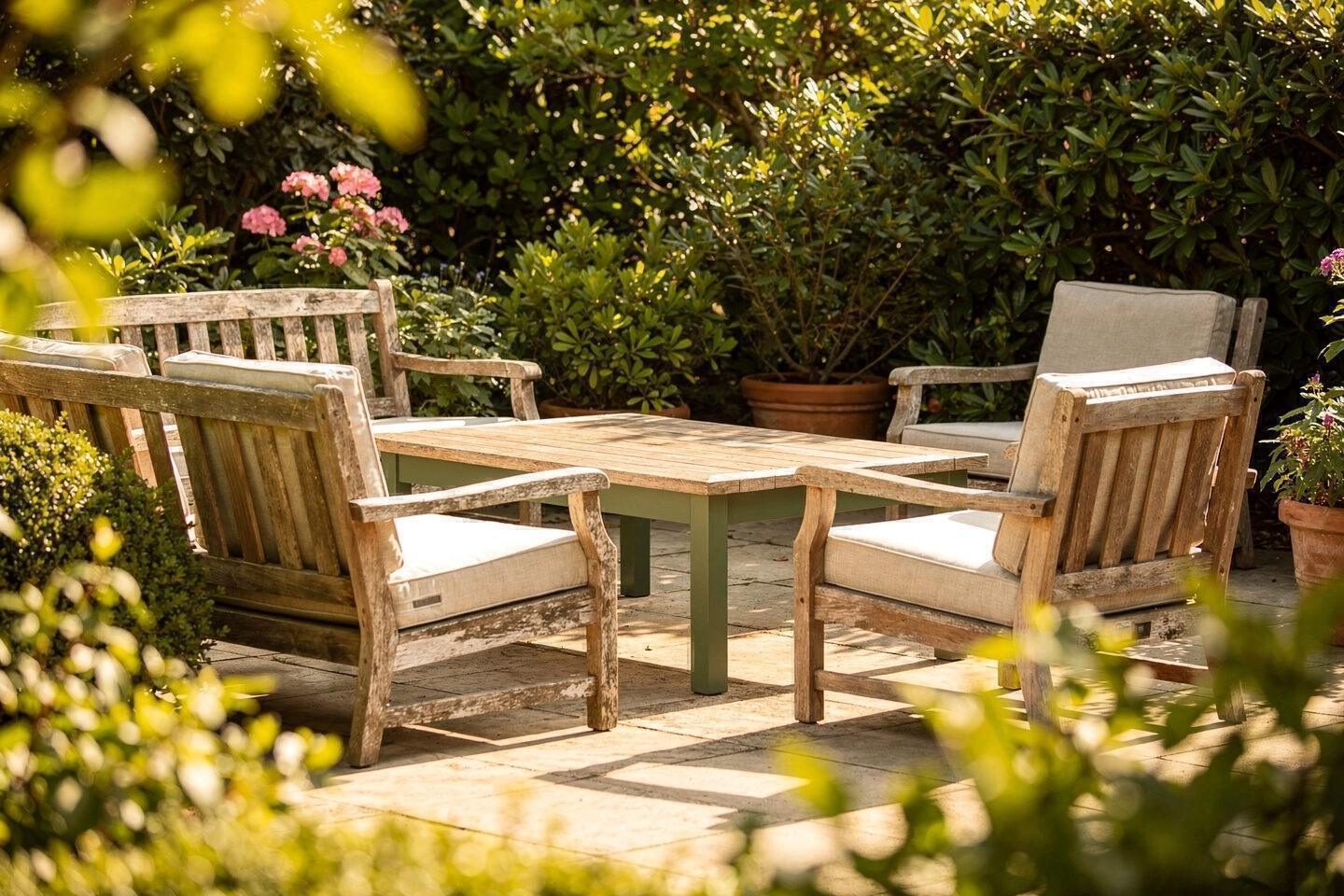 Werte – Gartenmöbel, Bänke, Sessel – Gartenmöbel Maier